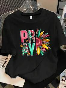 Halloween Graphic T-Shirt - Black - View 1