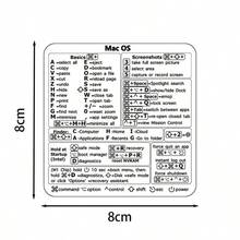 【快速参考指南】Word/Excel快捷键贴纸，黑白透明，耐用快速参考指南，提高工作效率，无残留办公软件快捷键指南贴纸，易于粘贴的透明打印防水键盘标签，适用于学生和办公人员，通用适用于笔记本电脑和台式机，返校必备。 - 無色 - 查看 21