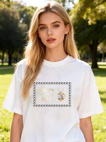 Women T-Shirts - White - View 6