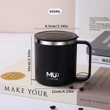 304 Stainless Steel Drinking Cup Portable Coffee Mug Double Layer Cup For Cold And Hot Drinks Sealed Reusable Tumbler - Multicolor - View 14