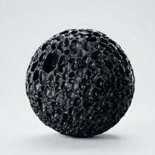Bolas de Piedra Volcánica Porosa Natural, Piedras Decorativas Multifuncionales para Aromaterapia, Absorción de Aceite en Barbacoas y Paisajismo de Acuarios, Adecuadas para Difusión de Aceites Esenciales, Tanques de Peces y Macetas de Flores - Modelo regular - Ver 2