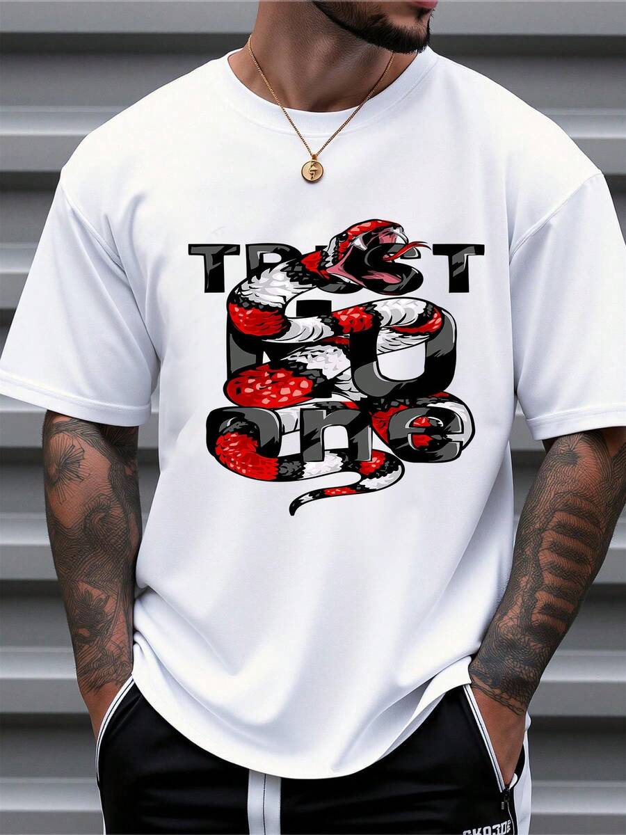 Men T-Shirts - White - View 1