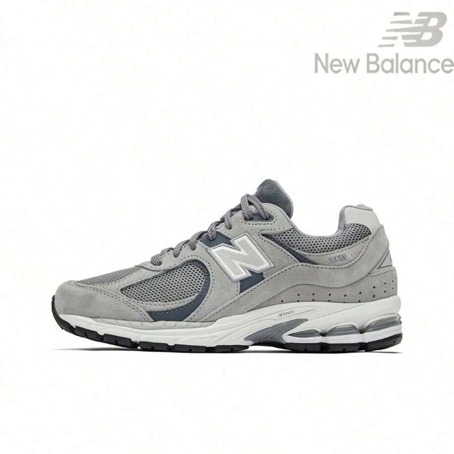 New Balance NB 2002R Retro Casual Running Shoes, Low-Top, Unisex, Gray - M2002RST - Xem 1