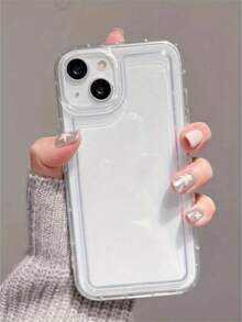 CteGlodrix 透明手機殼，適用於 iPhone 17 Pro Max 16 E 15 14 13 Mini 12 Mini 11 7 8 Plus XS XR XS Max，防摔氣囊保護殼， 17 Pro Max 殼 17 Pro 殼 17 殼 16 殼 - 無色 - 查看 10