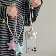 Star Phone Lanyard Suitable For Bags, Car Keys, Phone Cases, Hanging Decorations And Accessories - Multicolor - View 2