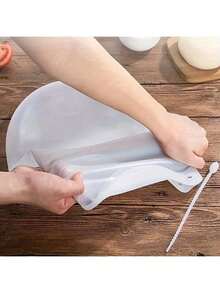 1pc Silicone Kneading Bag, Flour Mixing Bag, Multi-Functional Dough Kneading Bag, Suitable For Bread, Pastry, Pizza, Tortilla, Flour Mixing, Storage, Cooking Tool - Multicolor - View 7