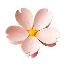 10pcs Pink Cherry Blossom Clip, Creative Decorative Fridge Magnet, Dual-Purpose Sealing Clip & Magnetic Sticker, Fun Refrigerator Ornament, Practical Kitchen Gadget, Lovely Home Decor Accessory Suitable For Kitchen Office Indoor Daily Decoration - Multicolor - View 6
