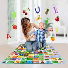 Crystals Kids Soft Foam Educational Game Play Mat - Green-1 - View 8