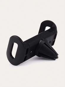 1pc Car Air Outlet Mobile Phone Holder - Black - View 1
