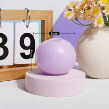 1pc Butter Dopamine Soft Handmade Squeeze Ball Toy, Stress Relief Ball, Highly Attractive Venting Ball, Popular Dopamine Handmade Squeeze Ball, Birthday Gift, Holiday Gift - Multicolor - View 8