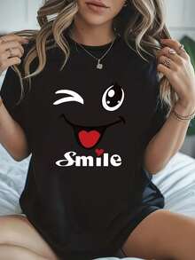 Women T-Shirts - Black - View 1