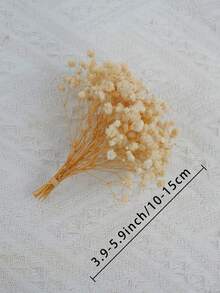 25/50/100/300/Pcs 人造迷你星星亮片 - 用於樹脂模具藝術與手工藝、髮飾、婚禮花環、桌花、家居裝飾等 - 牛奶白2 - 查看 5
