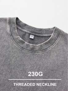 Disney IP Collaboration Cars Lightning McQueen Print Men's T-Shirt With Crew Neck And Short Sleeves, Relaxed Fit! Summer Clothing For Men, Cotton T-Shirt With Graphic Print, Suitable For Everyday Wear, Leisure And Sports. - 灰色 - 查看 4