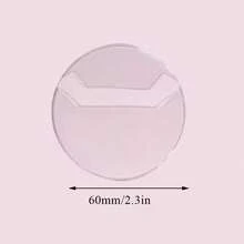 オーディオファン 缶バッジカバー 高い 丸型 透明 20個 - 60mm - チェックする 2