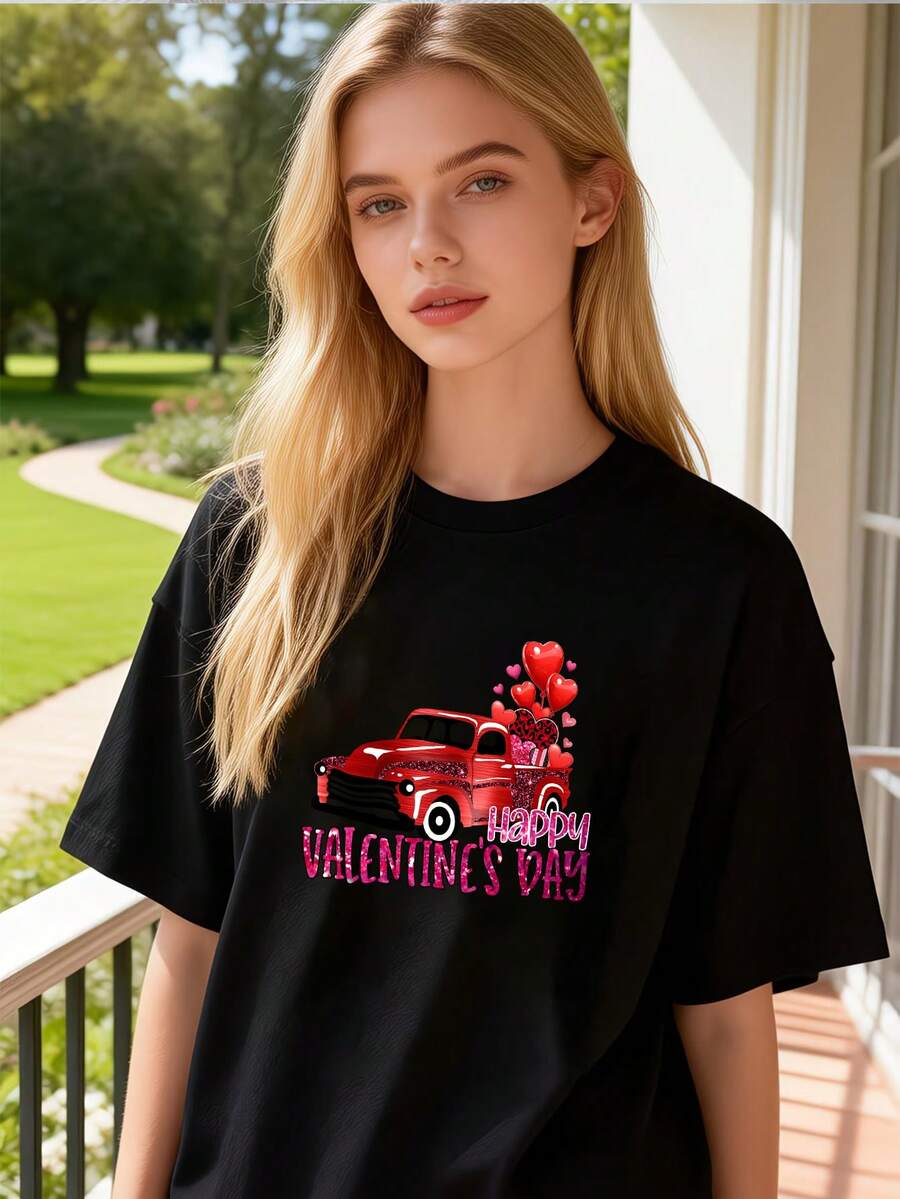 Women T-Shirts - Black - View 1