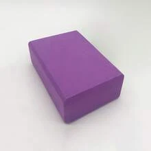 Bloque de yoga antideslizante, diseño biselado, soporte resistente, material de espuma EVA, ligero, adecuado para pilates, meditación, equilibrio, estiramiento, movimientos profundos, danza, fitness, yoga y otros deportes, un accesorio de fitness esencial. - Talla única - Ver 13