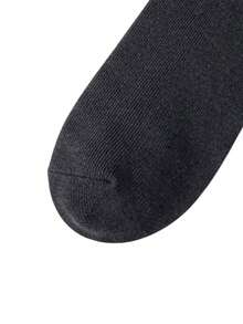 1 Paar Unisex Diamant-Strick-Wadenlang-Socken. Blau-Grau-Verlauf, Retro & College-Stil. Atmungsaktiv und geeignet für den täglichen Gebrauch, Pendeln und Reisen. - Verschiedenfarbig - Übersicht 7