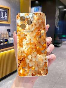1 ốp lưng điện thoại chống rơi in hoa văn UV màu be, tương thích với Samsung/Galaxy///// các mẫu Android - Màu be - Xem 1