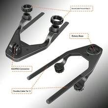 1 pieza Soporte de extensión de tabla de código para bicicleta, luces de coche, expansión de cámara deportiva, base elevadora, accesorios de equipo de ciclismo - Multicolor - Ver 6