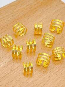 20/40/60pcs Seamless Hijab Clips For Muslim Women - Multicolor - View 12
