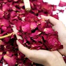 12/38/68/108g Artificial Rose Petals, Simulated Red Rose Petals For Foot Bath, Body Bath, SPA, Wedding Confetti, Home Fragrance, DIY Handmade Decor Accessories - Red Rose Petals - View 5