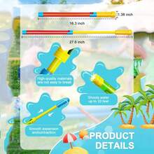 Large Capacity Water Gun, Adult Water Games, Battle, Summer Swimming Pool, Beach, Outdoor Activities - Multicolor - View 4