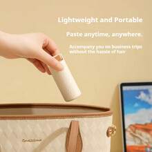 Rodillo quitapelusas plegable mini de 4 piezas, funda antipolvo portátil de 180°, esencial para el hogar, viajes, oficina y eliminación de pelo en la ropa. - Multicolor - Ver 7