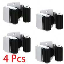4/10pcs Wall Mounted Broom Holder Heavy Duty Tool Hooks Brush Storage Rack With Anti-Slip Silicone Teeth, Kitchen Bathroom Cabinet Garden Garage Organizer, Space-Saving Wall Hook Set For Home Storage Solutions - View 17