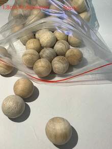 100颗天然樟脑球，雪松香味，适用于家居衣柜，防蛀，防霉，浴室防霉防虫 - 彩色 - 查看 16