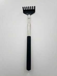 4pcs/1set/1pc Retractable Stainless Steel Back Scratcher Gua Sha Brush, Ergonomic Design Handle, Suitable For Hard-To-Reach Areas, Portable Itch Relief Massager, Unisex, Perfect Gift For Parents And Teenagers, Exquisite Gift Bag Packaging, Adjustable Rubber Handle Massage Tool, Back Gua Sha Brush, Suitable For Home, Office, Gym, Outdoor And Travel, Family Essential, Unisex Gift - High-quality Back Scratcher - View 12