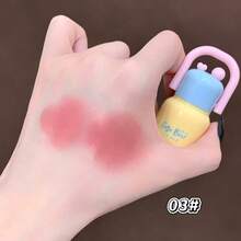 壺狀液態唇膏 - 絲絨霧面質感，滑順輕盈，適合日常通勤、工作與日常穿搭，便攜可愛設計 - 彩色 - 查看 9