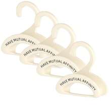 1/2/4pcs Beige Arch-Shaped Handbag Hooks, Wall-Mounted Storage Rack, Suitable For Bags, Hats, Scarves, Belts, Ties, Space-Saving Closet Organizer, Entryway Decor, Durable ABS Plastic, Ideal For Bedroom Wardrobe - View 13