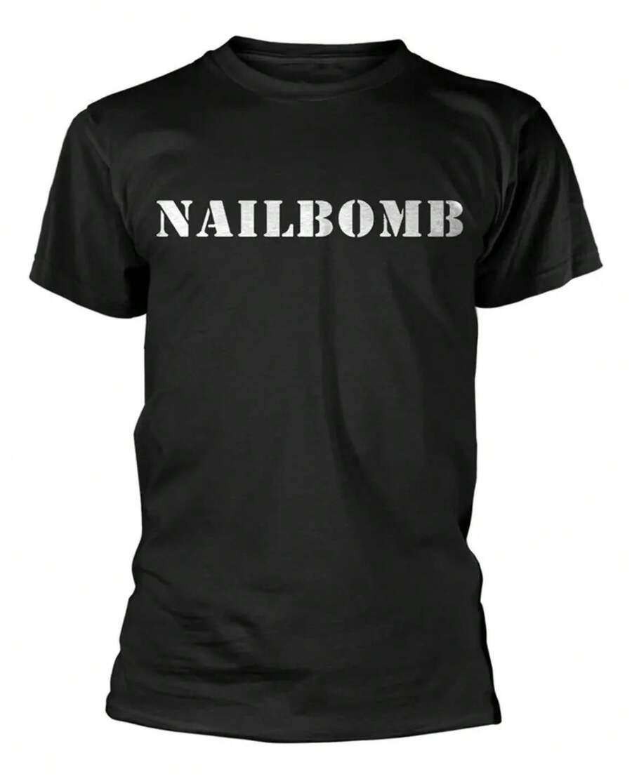 Camiseta Nailbomb Loser - Negro - Ver 1