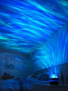 LED Aurora Projector, RGB Night Light, LED Bedroom Projector Lamp With Multi-Color Remote Control, Suitable For Room Decoration, Christmas, Valentine's Day, Camping, Wedding - Northern Lights Projector - View 9