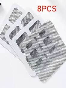 3 Rolls/8 Pcs Waterproof Self-Adhesive Window Screen Repair Tape, Strong Anti-Insect Mesh Patch, Suitable For Dorm Door/Curtain, Torn Screen Repair, Super Sticky - Repair Subsidy - View 14