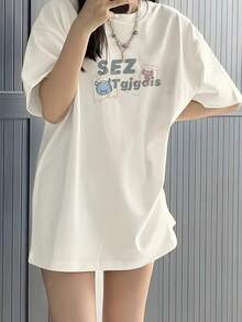 Women T-Shirts - White - View 3