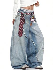 Women Jeans - Blue - View 5