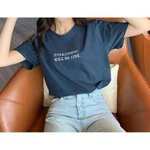Women T-Shirts - ネイビー - View 3