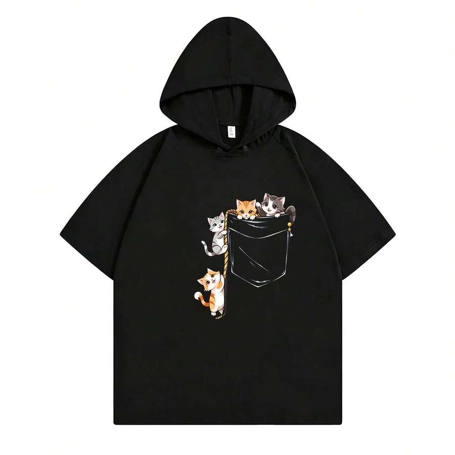 Women Sweatshirts & Hoodies - Black1733 - View 1
