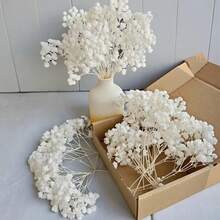 25/50/100/300pcs Artificial Mini Star Confetti - For Resin Mold Art And Crafts, Hair Accessories, Wedding Garlands, Table Flowers, Home Decor, Etc. - White 4 - View 4
