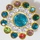 14mm Colored Diamond