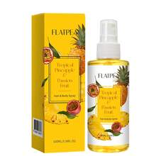100ml 鳳梨百香果髮霧 2合1護髮香氛產品，專為運動後使用設計。能快速掩蓋汗味並提供清新的熱帶水果香氣，讓您從健身房無縫切換到日常場景。以鳳梨和百香果為核心香調，明亮酸甜的水果香氣帶來夏日活力。液體盎司，不含酒精，適合作為禮物。 - 清新香調 - 查看 7