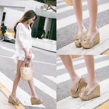 Women Platforms & Wedge Sandals - Gold - View 5