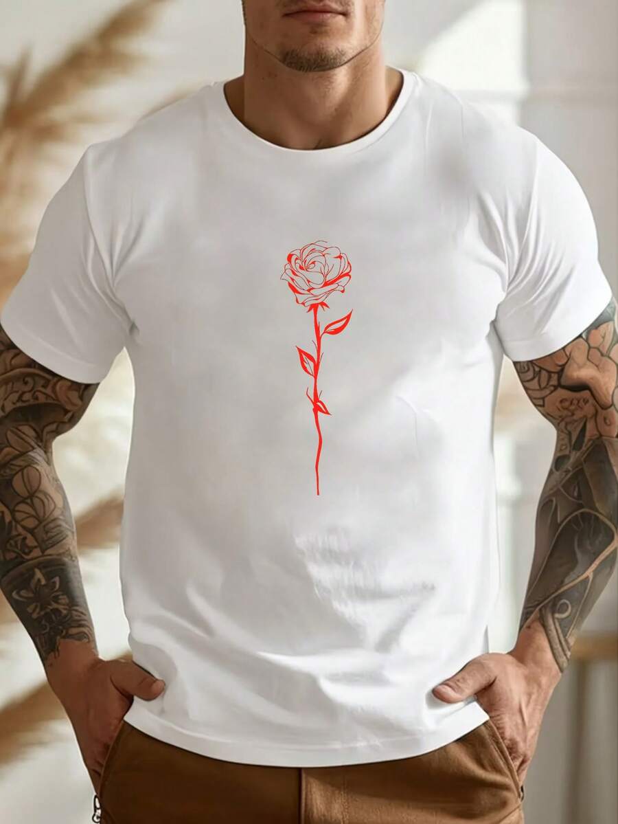 Men T-Shirts - White - View 1