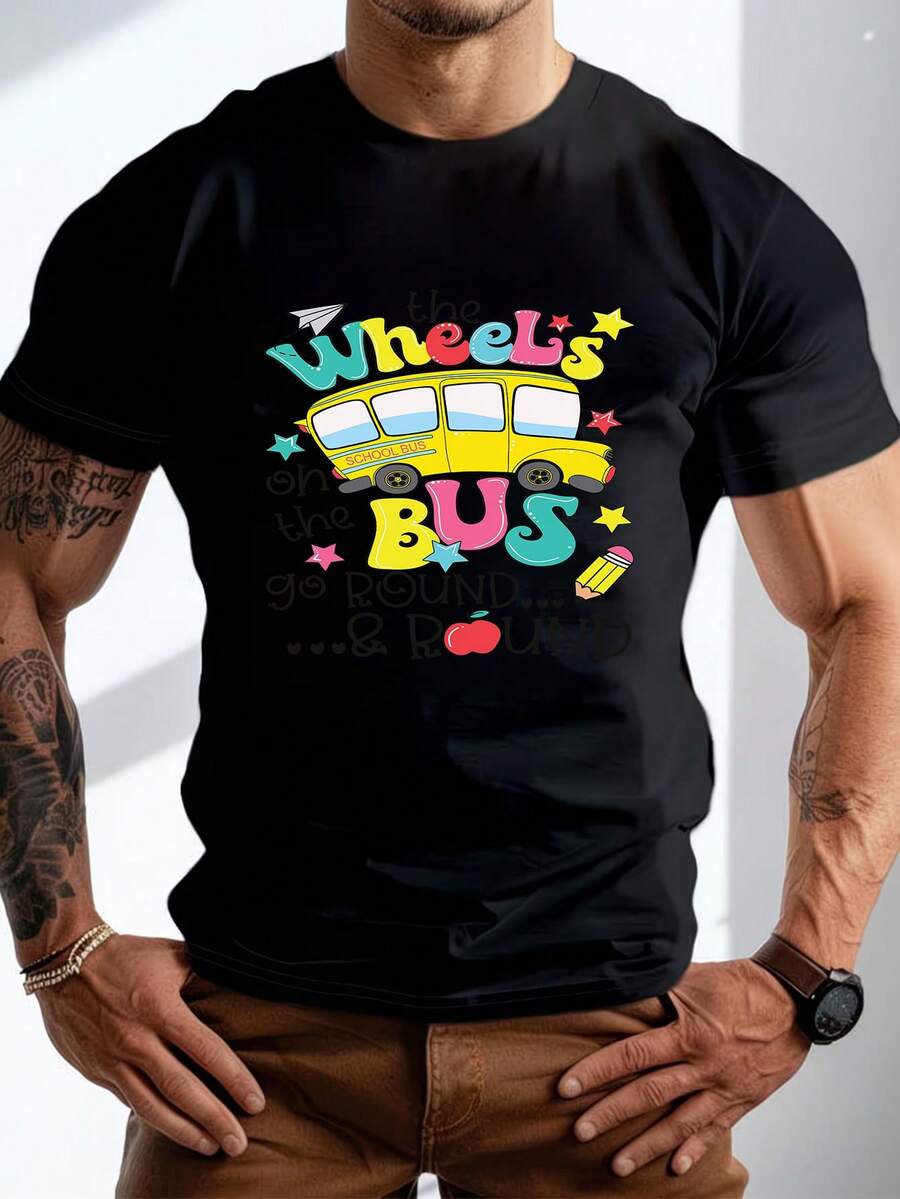 Men T-Shirts - Black - View 1
