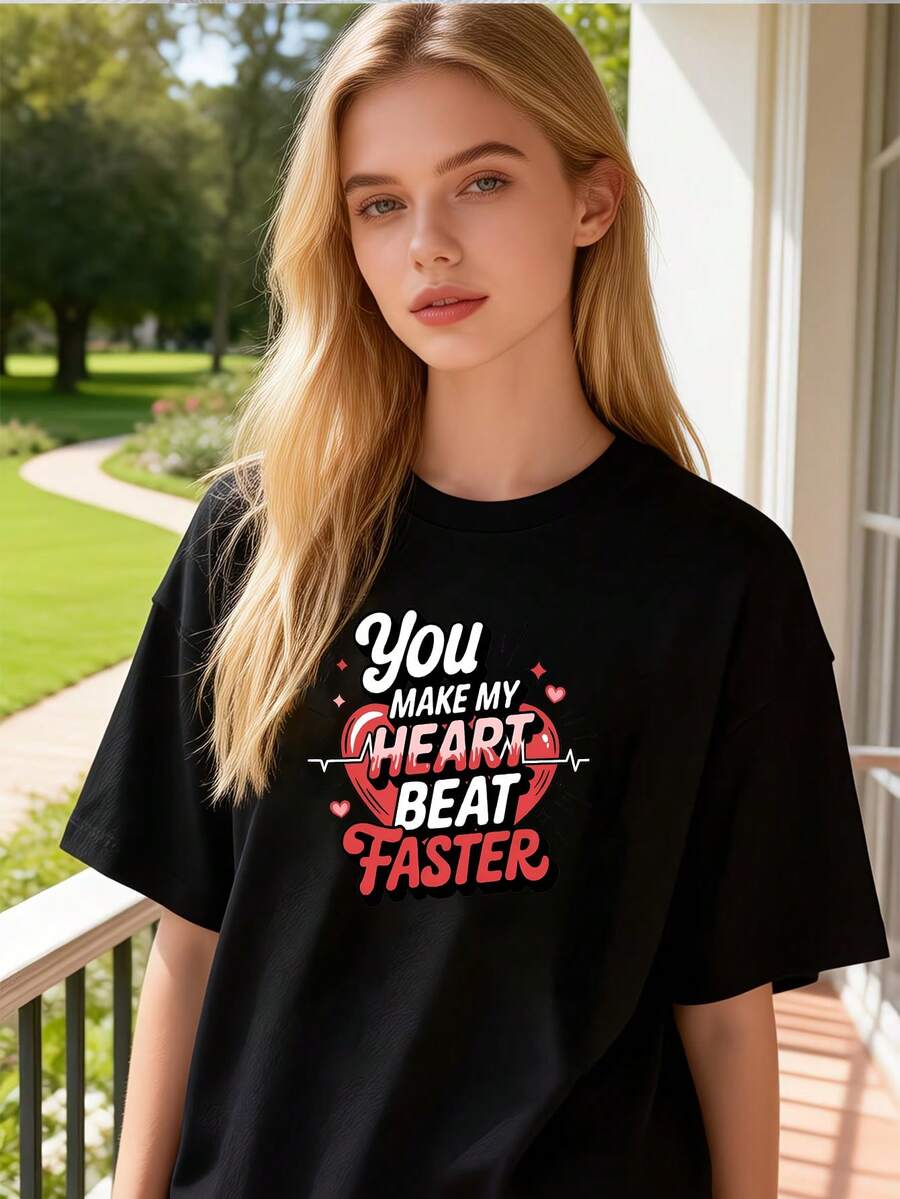 Women T-Shirts - Black - View 1