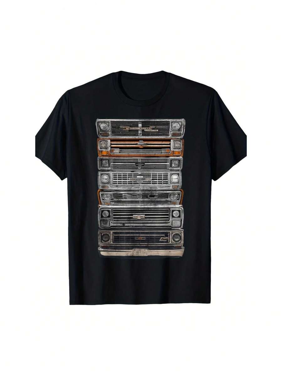 Square Body Truck Classic T-Shirt - an american Legend Slummed - nero - Visualizzare 1