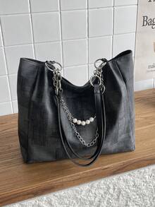 New Fashion Handbag For Women, Versatile Tote Bag With Large Capacity For Work And Daily Use - Multicolor - View 6