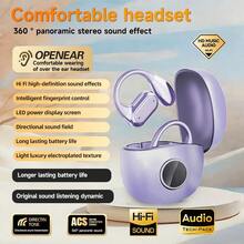 2026 New Style True Wireless On-Ear Earpods Music None-In-Ear Headset Gaming Couples Bluetooth 6.0 Earbuds Video TWS HIFI HD Calling Earphones For Android For Iphone Cellphone Sports Earpieces Smart Headphones For Gift - View 17