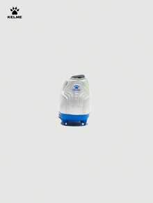 KELME Men's MG Short Stud Football Shoes, Professional Match & Daily Training For Natural And Artificial Grass, Frisbee - White and Blue - View 5